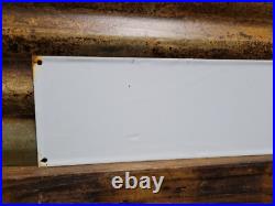 Vintage Texaco Porcelain Sign Gas Pump Plate Gasoline Motor Oil Fuel Company