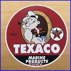 Vintage Texaco Porcelain Sign Marine Products Gas Oil Service Station Pump Plate Vintage Texaco Porcelain Sign Marine Products Gas Oil Service Station Pump Plate