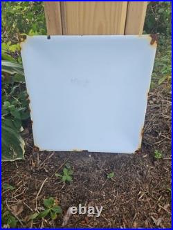 Vintage Texaco Porcelain Sign Old Motor Oil Gas Pump Plate Service 12x 12 Sign Vintage Texaco Porcelain Sign Old Motor Oil Gas Pump Plate Service 12x 12 Sign