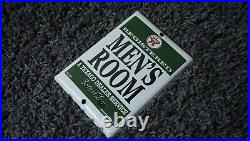 Vintage Texaco Restroom Porcelain Sign Gas Service Station Oil Rare Pump Ad Vintage Texaco Restroom Porcelain Sign Gas Service Station Oil Rare Pump Ad