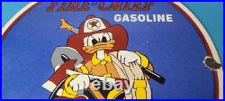 Vintage Texaco Sign Fire Chief Disney Comic Gas Pump Porcelain Sign Vintage Texaco Sign Fire Chief Disney Comic Gas Pump Porcelain Sign