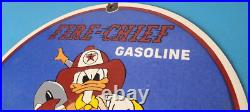 Vintage Texaco Sign Fire Chief Disney Comic Gas Pump Porcelain Sign Vintage Texaco Sign Fire Chief Disney Comic Gas Pump Porcelain Sign