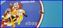 Vintage Texaco Sign Fire Chief Disney Comic Gas Pump Porcelain Sign Vintage Texaco Sign Fire Chief Disney Comic Gas Pump Porcelain Sign