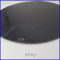 Vintage Texaco Sign Fire Station Dalmatian Dogs Porcelain Gas Pump Sign