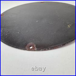 Vintage Texaco Sign Fire Station Sales Service Porcelain Gas Pump Sign