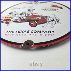 Vintage Texaco Sign Fire Station Sales Service Porcelain Gas Pump Sign Vintage Texaco Sign Fire Station Sales Service Porcelain Gas Pump Sign