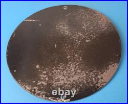 Vintage Texaco Sign Gas Marine Products Porcelain Mickey Mouse Sign