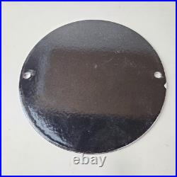 Vintage Texaco Sign Texas Fire Chief Gas Motor Oil Pump Shop Porcelain Sign