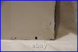 Vintage Texaco Sky Chief Gasoline Porcelain Gas Station Pump Sign 18 X 12