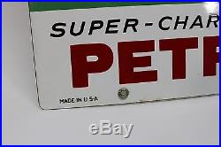 Vintage Texaco Sky Chief Porcelain Sign 1959 Gas Pump Station Service Advertise