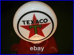 Vintage Texaco Time Sentry Bowser Clock Gas Pump Display Light