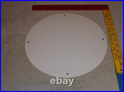 Vintage Texaco With Ethyl Gasoline 8 Ball? 11 3/4 Porcelain Metal Gas Oil Sign