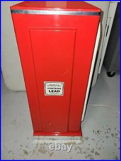 Vintage Texaco fire chief wooden 3ft lamp gas pump Rare only 1 on ebay! MAN CAVE
