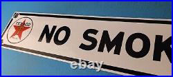 Vintage Texas Sign No Smoking Texaco Gasoline Gas Pump Shop Porcelain Sign Vintage Texas Sign No Smoking Texaco Gasoline Gas Pump Shop Porcelain Sign