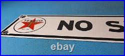Vintage Texas Sign No Smoking Texaco Gasoline Gas Pump Shop Porcelain Sign Vintage Texas Sign No Smoking Texaco Gasoline Gas Pump Shop Porcelain Sign