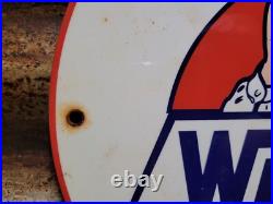 Vintage Wareco Porcelain Sign Gasoline Gas Pump Plate Station Texaco Petroleum Vintage Wareco Porcelain Sign Gasoline Gas Pump Plate Station Texaco Petroleum
