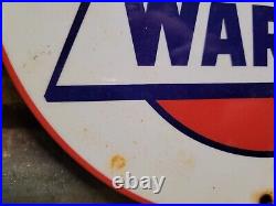 Vintage Wareco Porcelain Sign Gasoline Gas Pump Plate Station Texaco Petroleum Vintage Wareco Porcelain Sign Gasoline Gas Pump Plate Station Texaco Petroleum