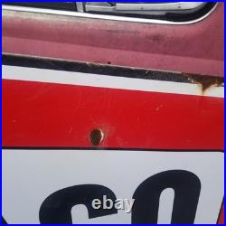 Vintage look Old Style Rusty Texaco Gasoline Gas Station Sign hotrod garage art