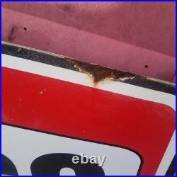 Vintage look Old Style Rusty Texaco Gasoline Gas Station Sign hotrod garage art