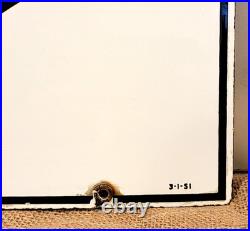 Vintage original 1951 TEXACO FIRE CHIEF GASOLINE porcelain gas pump SIGN