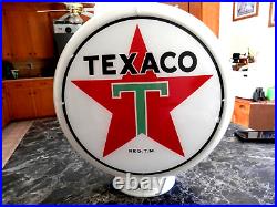 Vintage original NEAR MINT Texaco Gas Pump Capco Globe