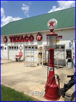 Vintage texaco gas pump