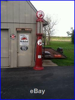 Wayne 517 Visible Gas Pump 10 Gallon Texaco Fire Chief Theme