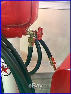 Wayne 60 Gas Pump Completely Restored Texaco Firechief Eco Airmeter SET AS SEEN