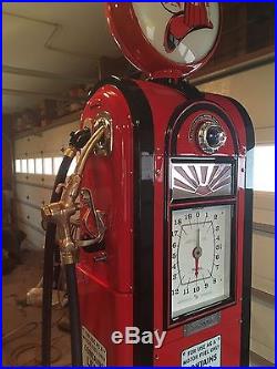 Wayne 60 Gas Pump Completely Restored Texaco Firechief Gas Station CAN SHIP