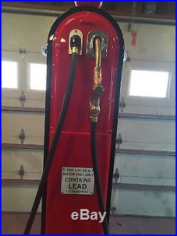Wayne 60 Gas Pump Completely Restored Texaco Skycheif Gas Pump CAN SHIP