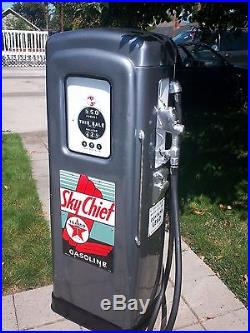 Wayne 80 (Martin Schwartz) gas pump, Texaco Skychief, Mobil, Union 76, Tokheim